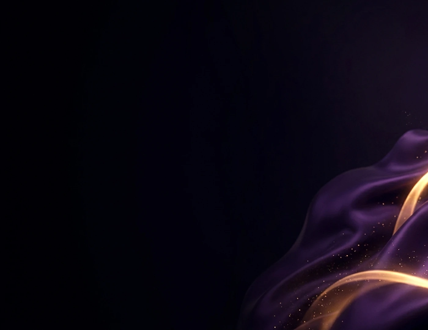 Champagne gold and deep violet texture plate marking Marilou Bagon's instructional design work
